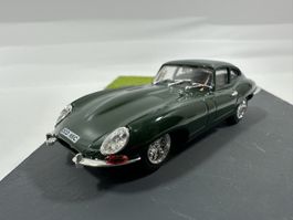 Jaguar E Type 1:43, grün, wie Neu, MODEL BOX