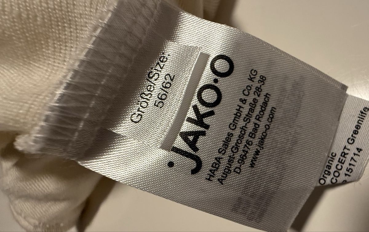 Jako-O Lotti & Set di vestiti: BIO Wolle Seide Body Gr. 56/62 – Nuovo (secondo la descrizione) da Dietwil venduto da kim_9ntv 4