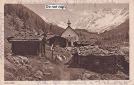 Kühmatt  VS  im Lötschental  -   4  diverse Karten