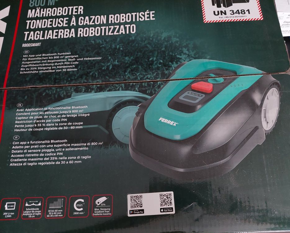 Ferrex Mähroboter Kaufen auf Ricardo
