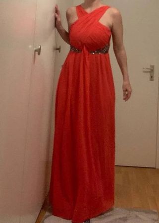 Kleid gr. 38 koralle
