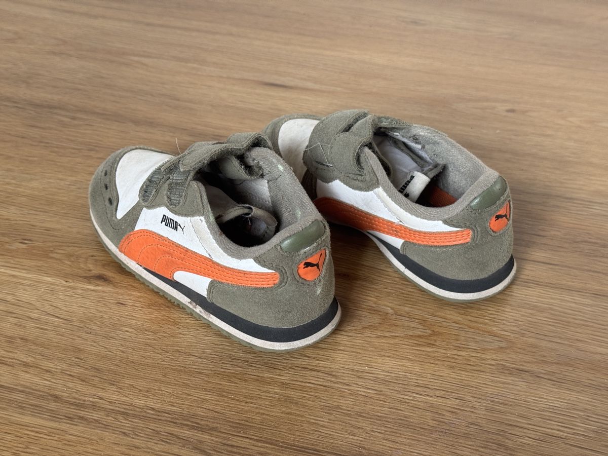 Puma Schuhe für Jungen: Puma Kindersneaker Grösse 26 – Gebraucht aus Basel von spassbremse 1