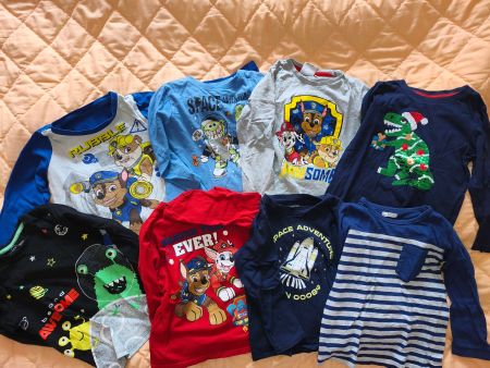 20 Stk. Langarmshirts, Gr. 110