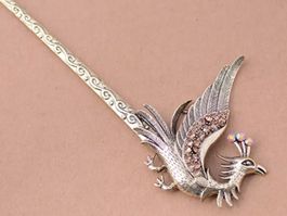 Haarschmuck Vogel
