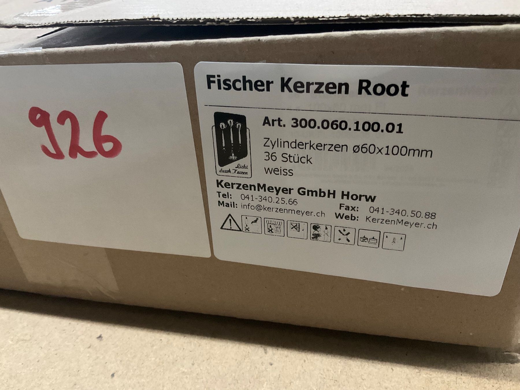 Candele: 926 Posten Übertauchkerzen aus Liquidation – Nuovo (secondo la descrizione) da Derendingen venduto da Meisterstuecke 3