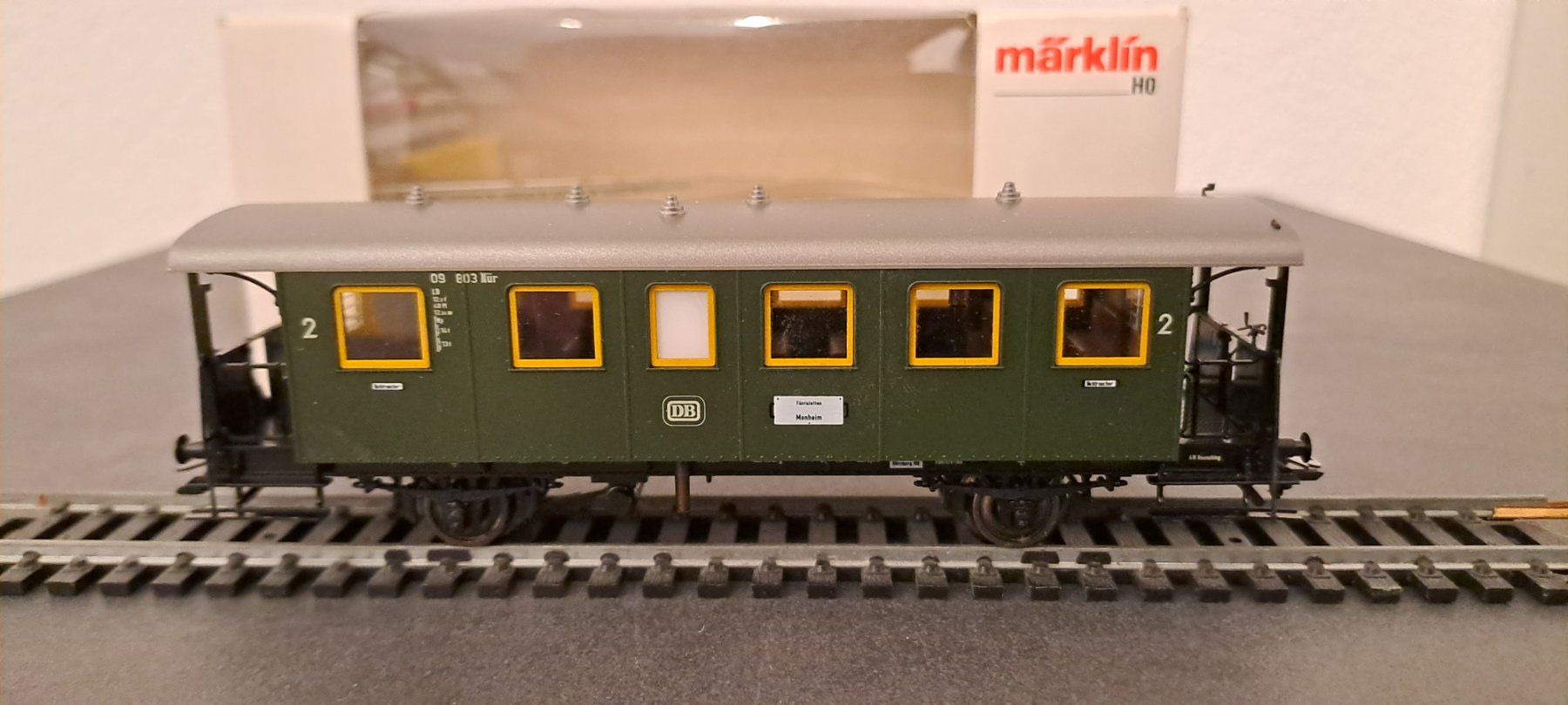 Märklin Modellini di ferrovie: Märklin 4301 Nebenbahnwagen – Usato da Brittnau venduto da Scervo