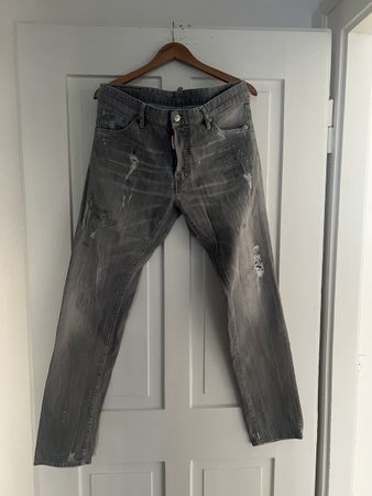 DSQUARED2 Jeans Herren grau Groesse 52 guter Zustand