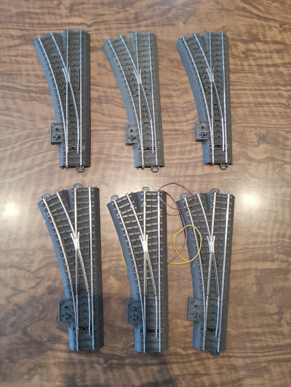 Märklin Modellini di ferrovie: 6x Märklin - Weichen links – Usato da St. Margrethen SG venduto da tribeli98