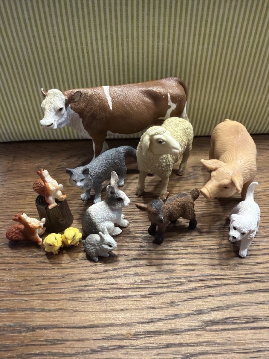 Schleich Spielzeuge: Schleich Bauernhoftiere – Gebraucht aus Auw von grisu81