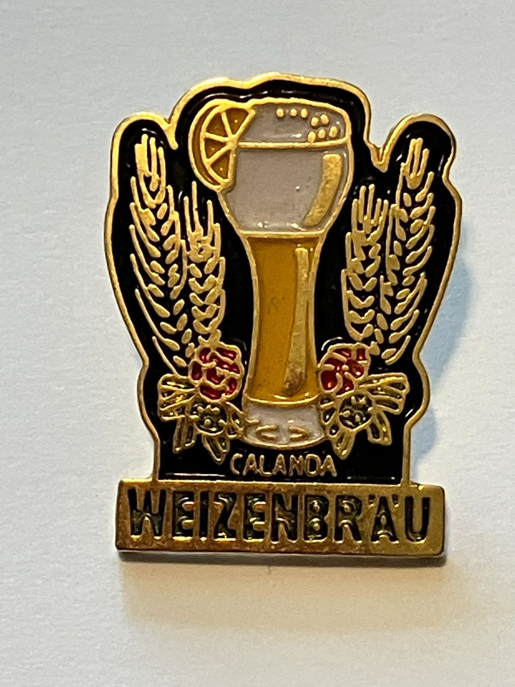 Placchette & Badge: 1 Pin Calanda Weizenbräu – Usato da Basel venduto da djwwpp