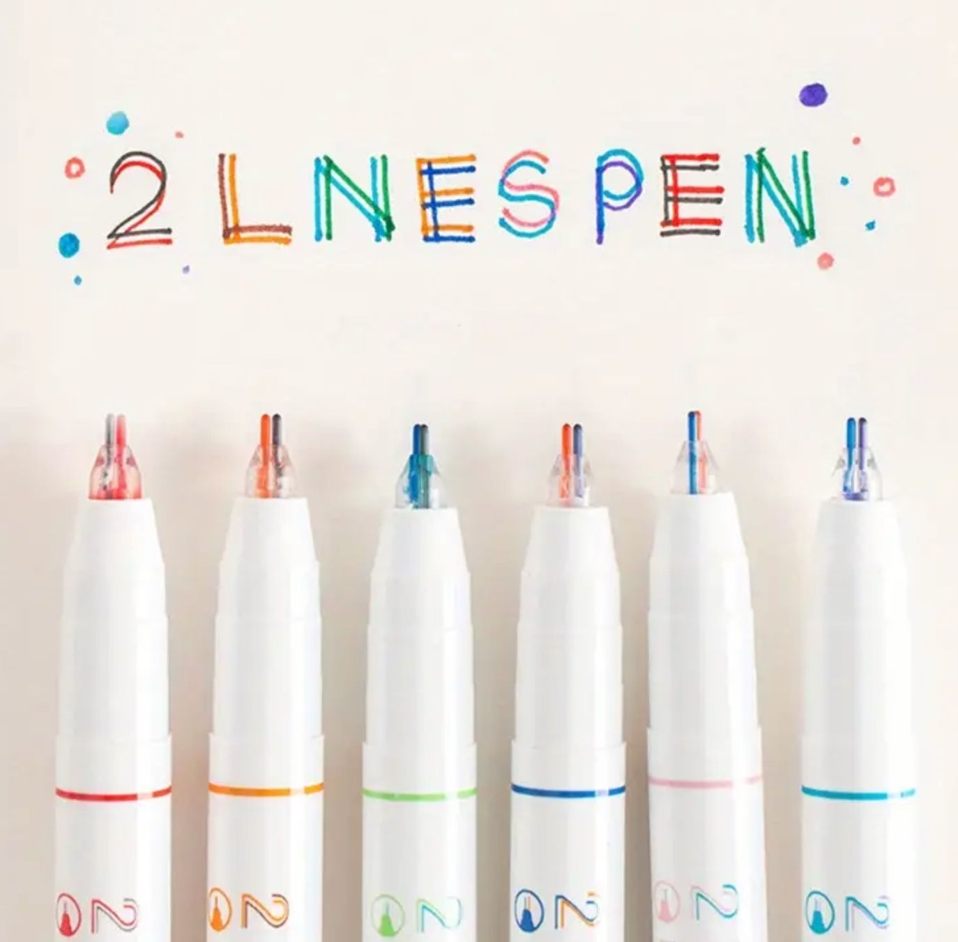 Penna & Evidenziatori: 6x Doppelstrich - Marker - Stifte – Nuovo e nell'imballaggio originale da Frenkendorf venduto da jazzplatten 1
