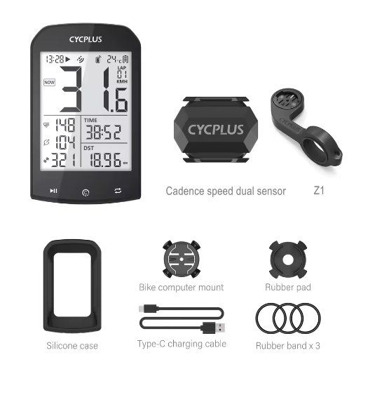 Computer & Strumenti di misurazione: Pack GPS Fahrradcomputer Set – Nuovo e nell'imballaggio originale da Châtelaine venduto da topshop.switzerland 1
