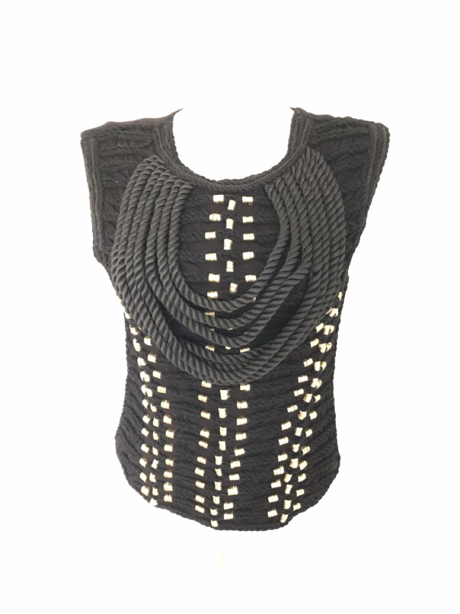 Balmain Tops: Top cordage Balmain x H&M taille 34 comme neuf – Neu (gemäss Beschreibung) aus Coppet von Vanessamode