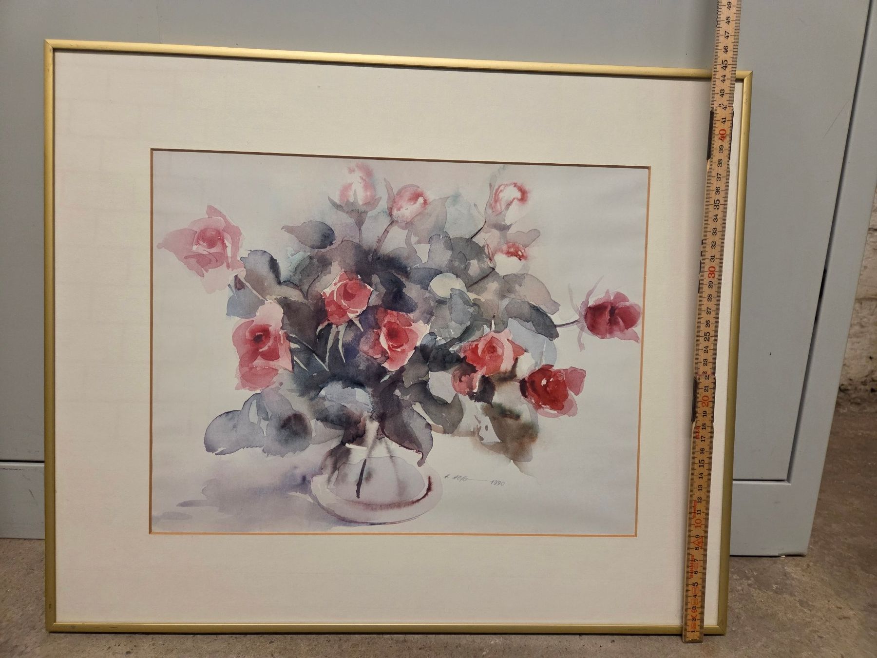 Dipinti: Aquarellbild "Rosen" – Usato da St. Gallen venduto da Razoon77 1