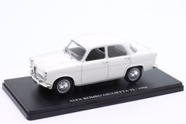 Alfa Romeo Giulietta TI Phase I 1957-1959 weiss      1:24