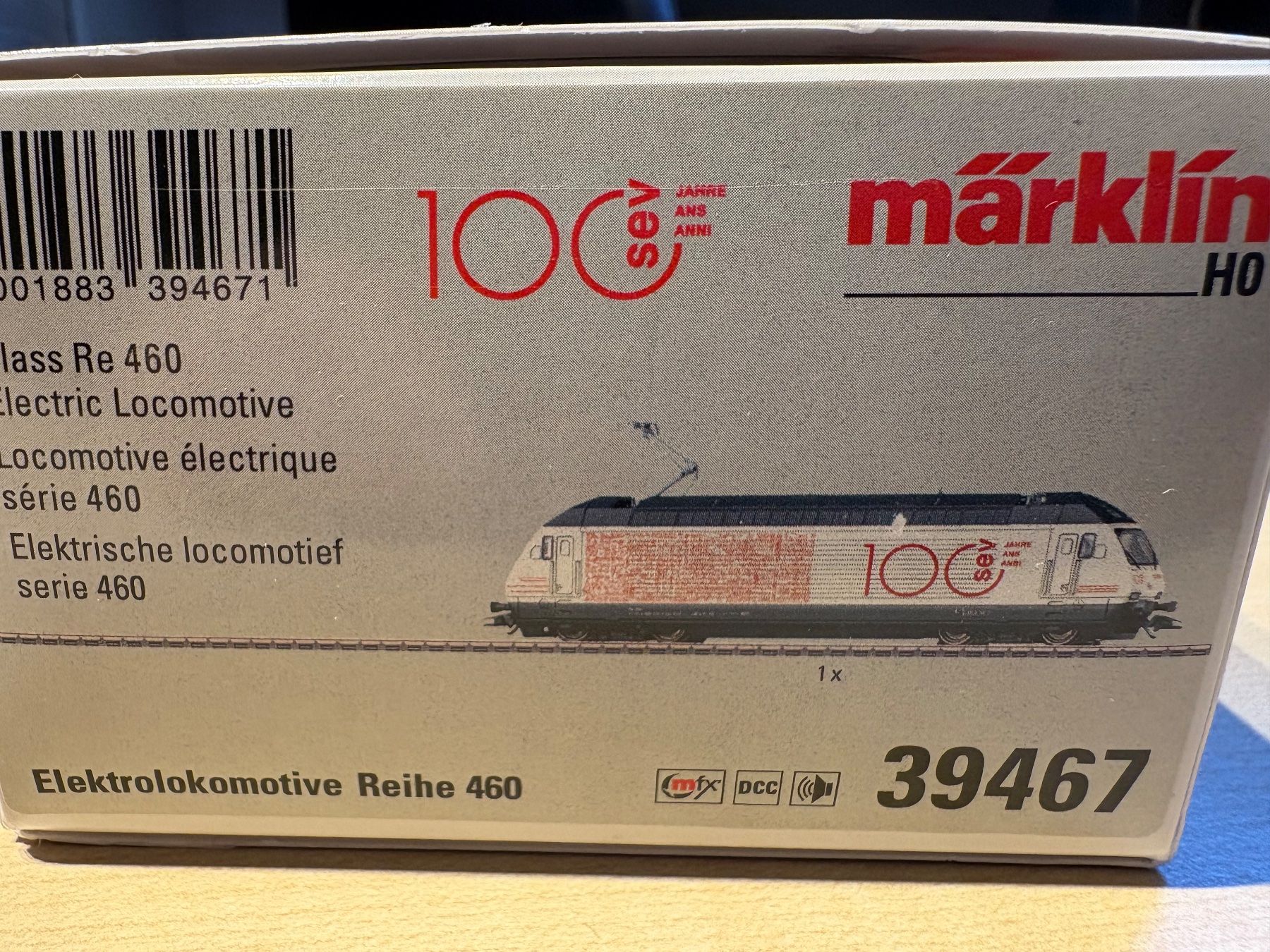Märklin Modellini di ferrovie: Maerklin 39467  460 SEV – Nuovo e nell'imballaggio originale da Corcelles Payerne venduto da Pierre66 6