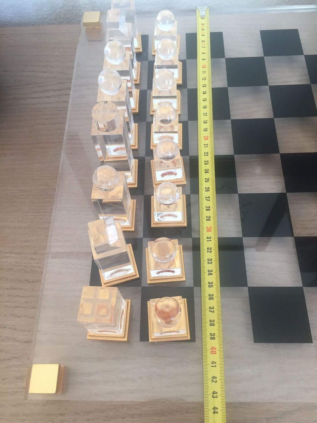 Giochi: Vintage Michel Dumas Chess table set – Usato da Küssnacht am Rigi venduto da CALIFRASQUI 4
