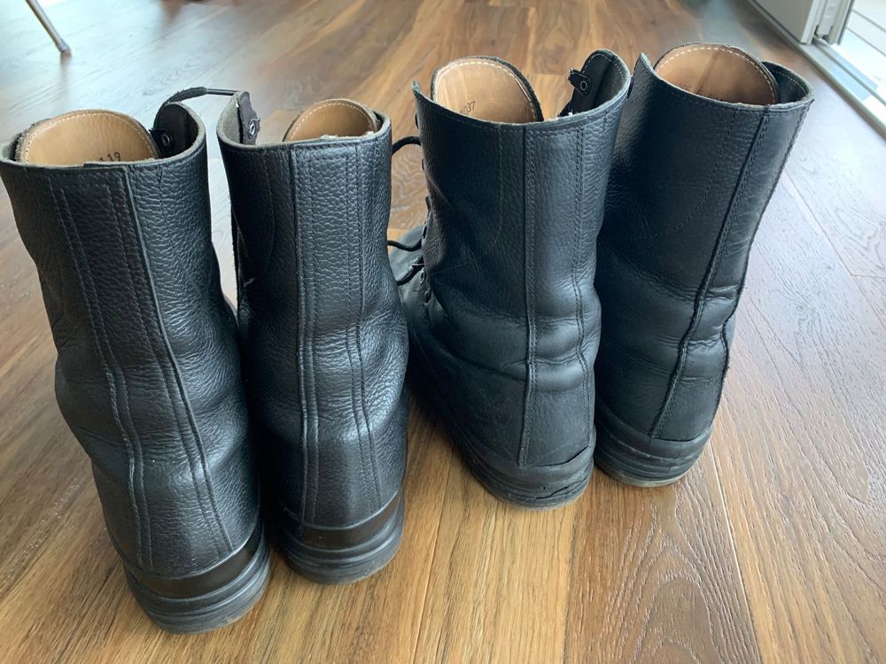 Original Canadian Army Stc Kampfstiefel Wildleder Military Surplus Brown main image 1