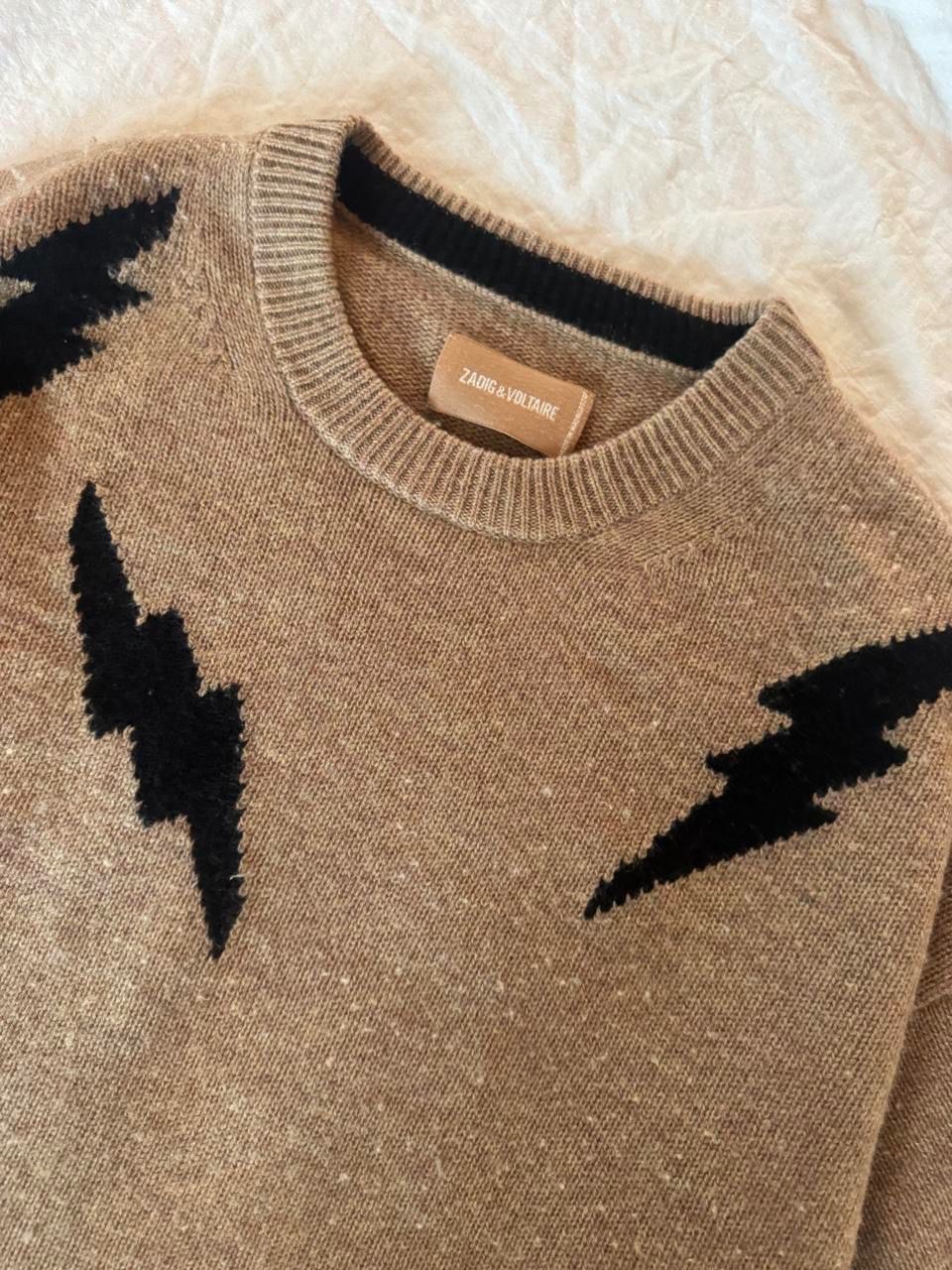 Maglioni & Felpe: Zadig & Voltaire Cashmere Lightning Bolt Sweater – Nuovo (secondo la descrizione) da Geneve venduto da jen_nbr2 2