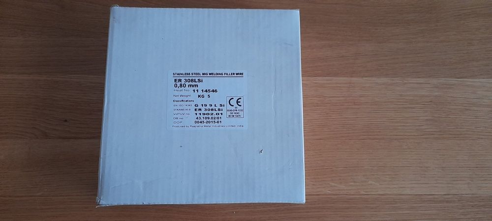 MIG/MAG Schweißdraht SG2 – 0,8 Mm, 5 Kg Spule, Für Unlegierte Stähle, Gute Bogenstabilität
