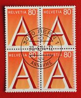 A-POST 838 VIERERBLOCK AUS MARKENHEFT 62 MIT 1994 ET