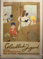 SBB - Schweiz. Transportanstalten - Original Plakat