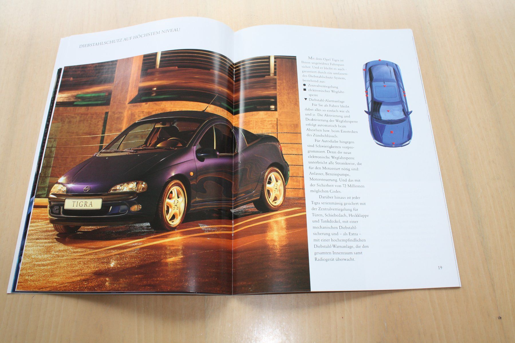 Opel Documenti: Opel Tigra Prospekt 7/1999 – Usato da Wikon venduto da erwin400 6