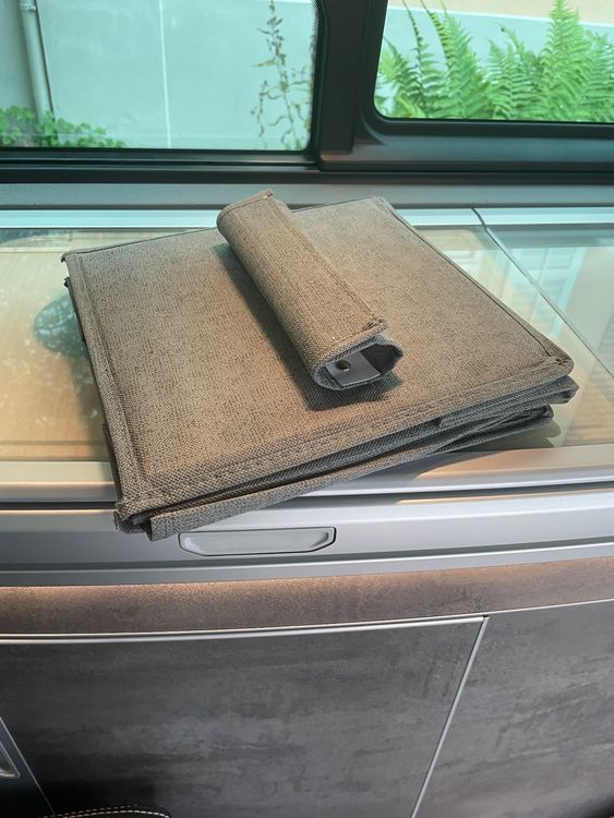 ZCCZQF Auto Rückenlehne Schutz Für VW T5 T6 - Wasserdichte Sitzschutz Mit Organizer-Taschen