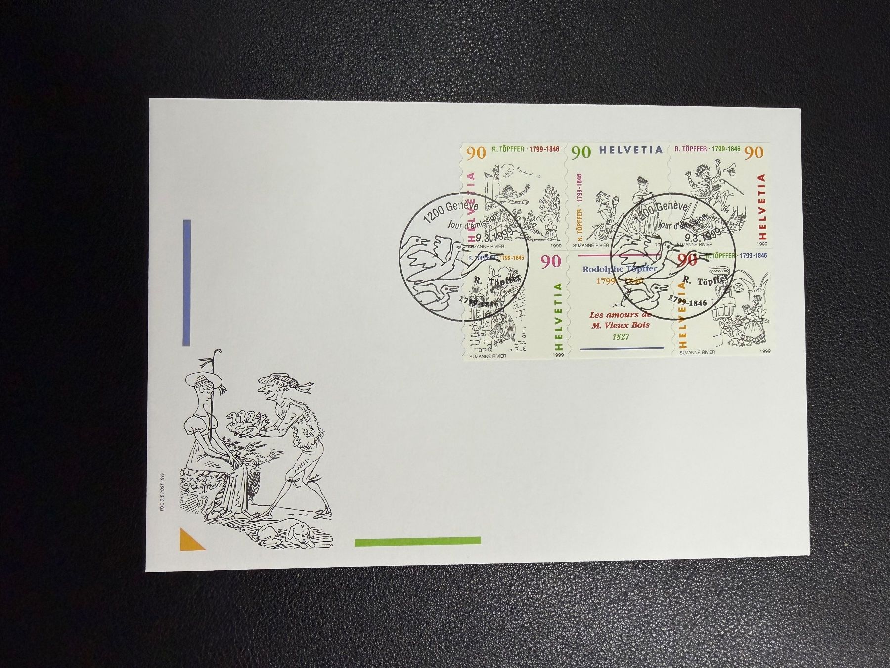 Alle Briefmarken: Schweiz FDC 1999 – Gebraucht aus oberrüti von jeanmei