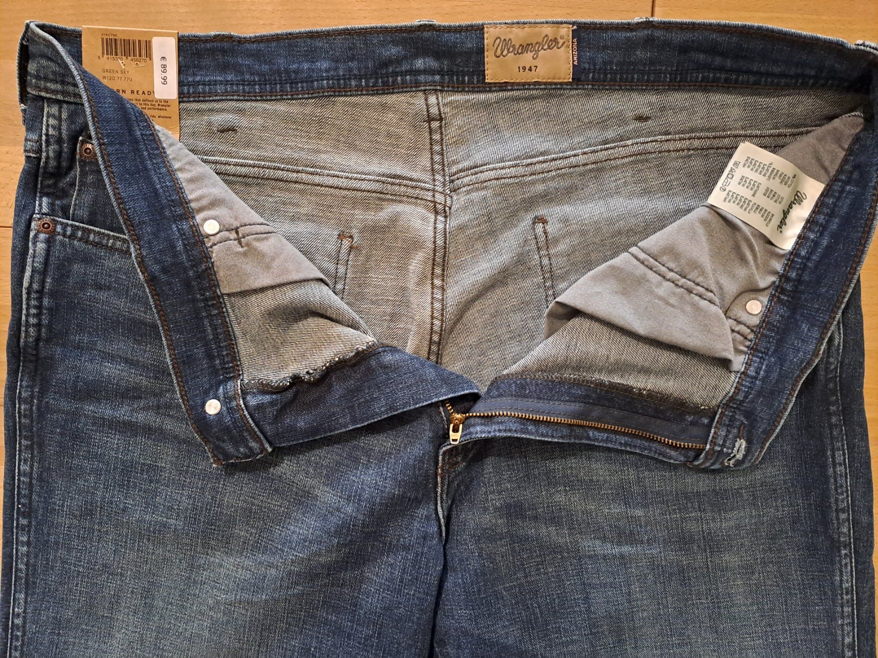 Wrangler Jeans: Wrangler Arizona W40 L32 – Nuovo e nell'imballaggio originale da Meyrin venduto da dijin 6