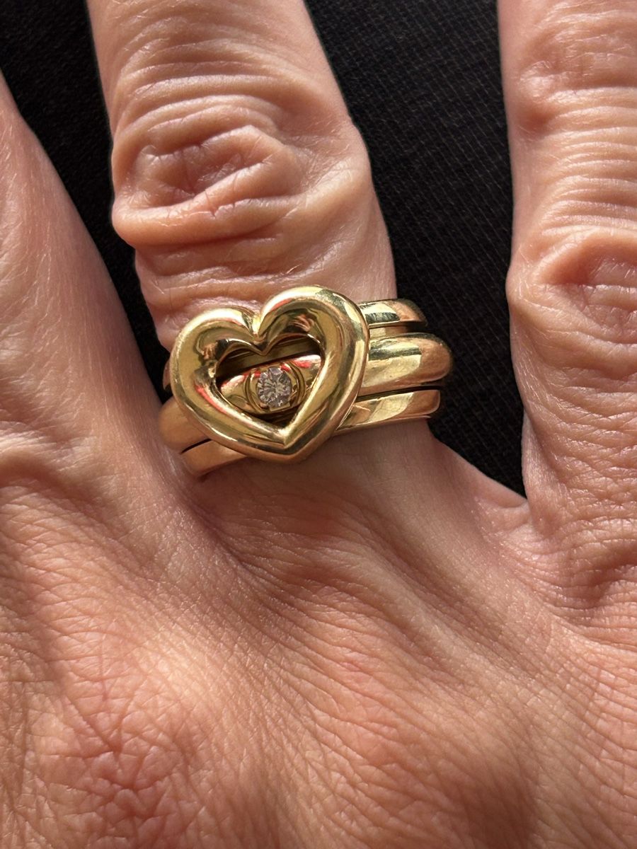Piaget Anelli: Piaget Gelbgold Ring mit Diamant – Usato da Basel venduto da David_2019 2