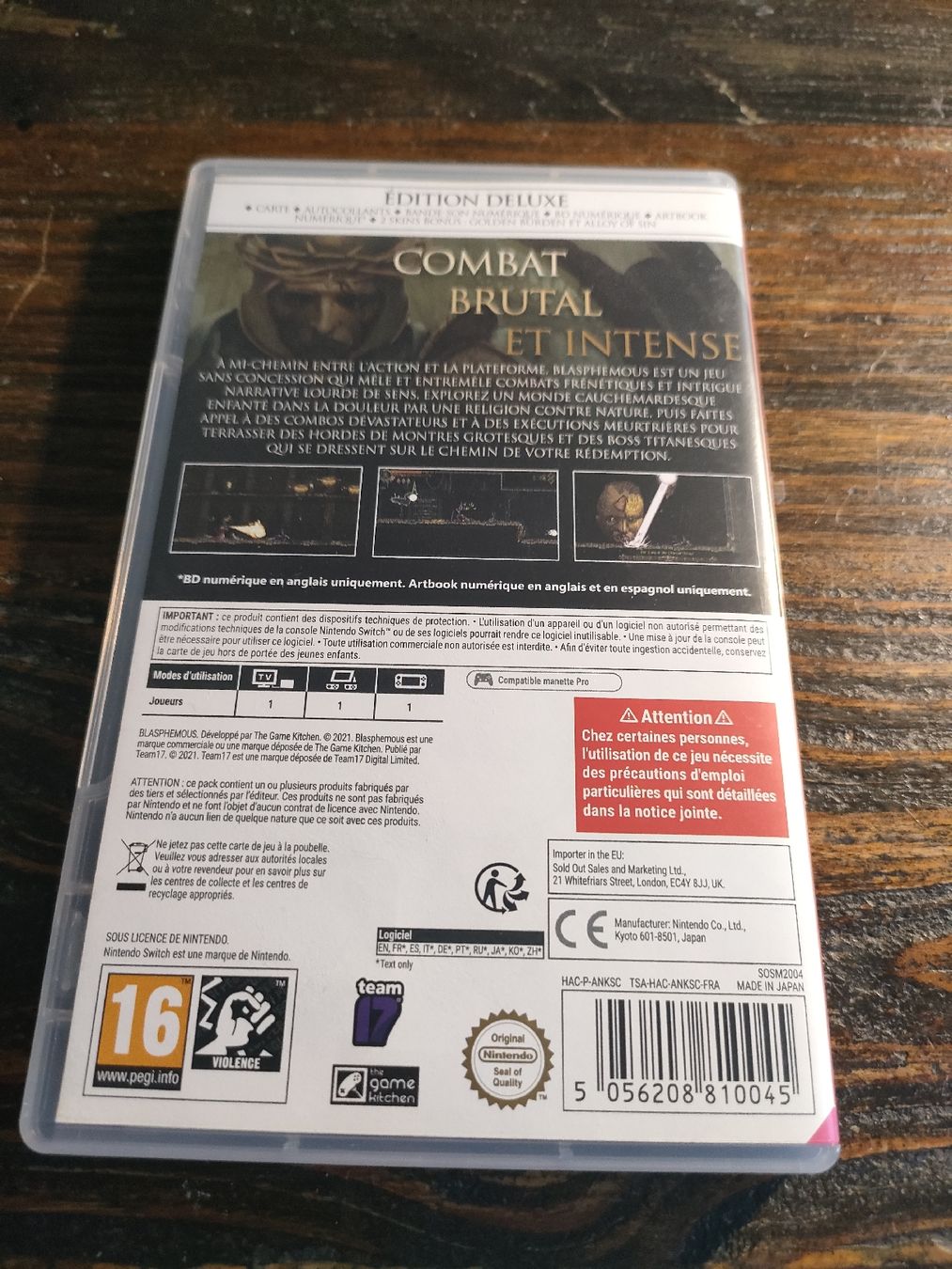 Nintendo Jeux: Blasphemous sur Switch – D'occasion à La Chaux-de-Fonds par nwa_w9zt 1