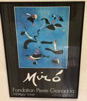 JOAN MIRO Kunstplakat 1997 Fondation Pierre Gianadda