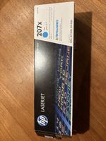 HP 207X W2211X Cyan Toner – NEU, geöffnet, nie benutzt
