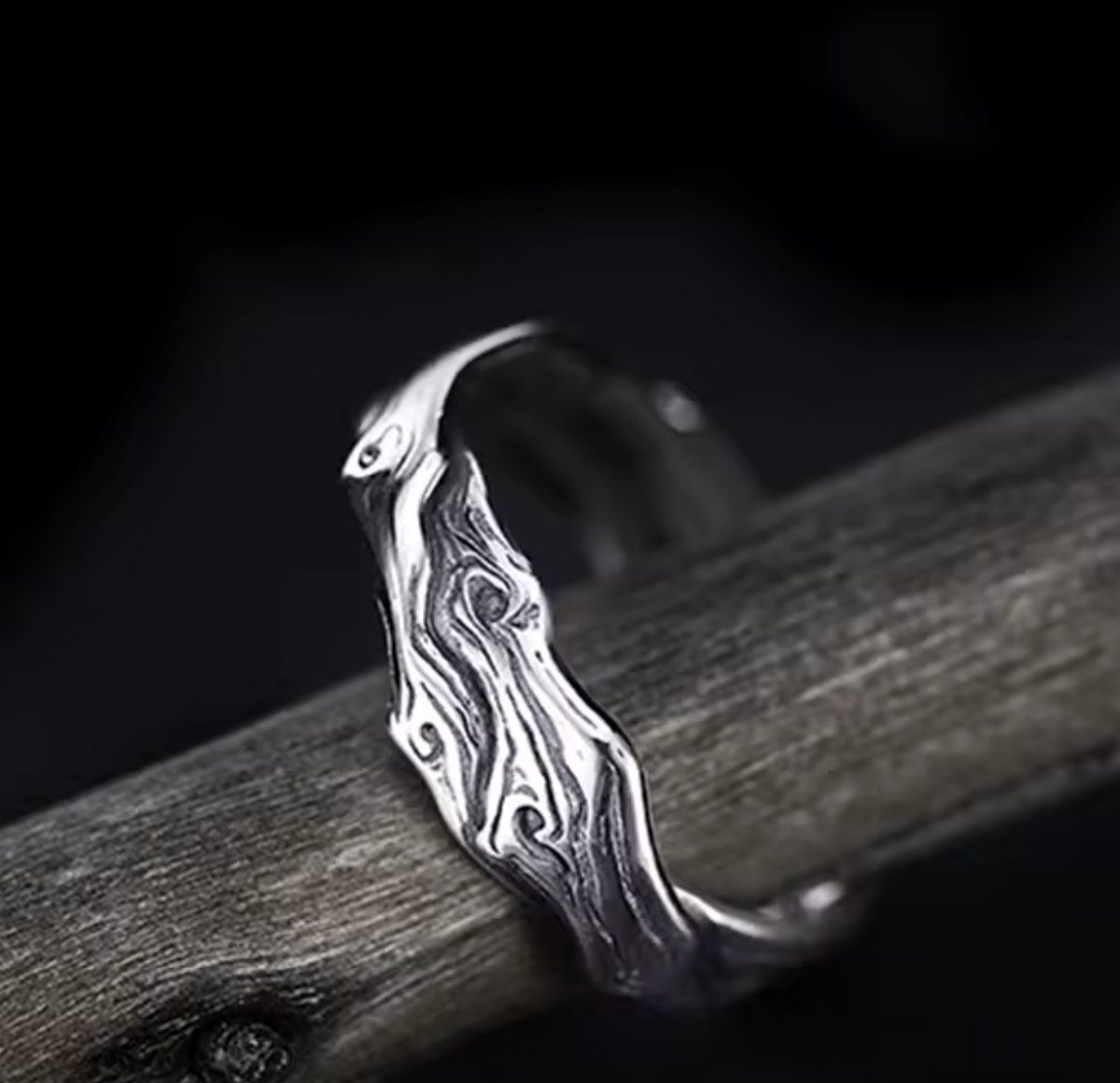 Anelli: Ring holzmuster – Nuovo e nell'imballaggio originale da Eschenbach SG venduto da ...-
