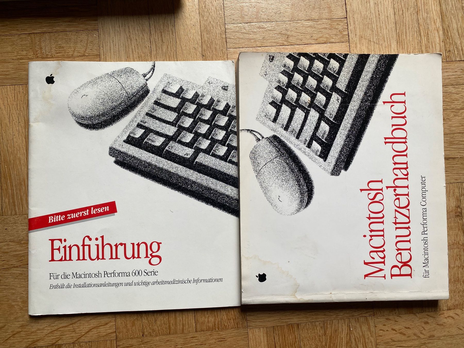 Apple PC: Macintosh Performa 600 Benutzerhandbücher – Usato da Adliswil venduto da synchrot