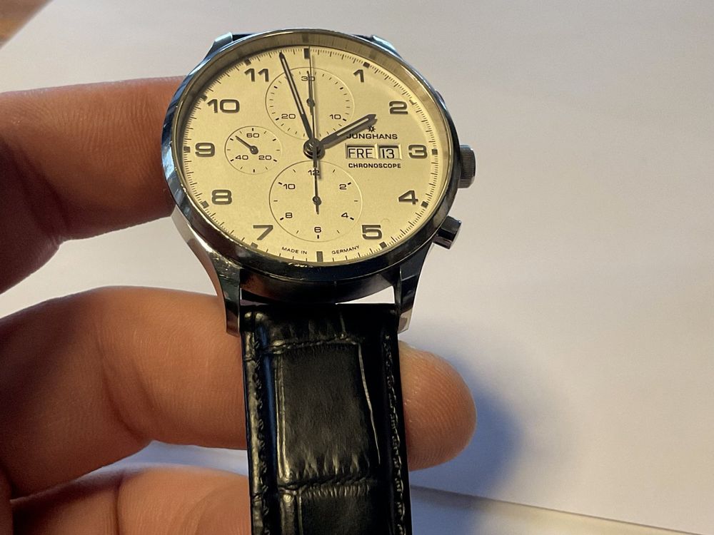 Junghans Meister Attach Chronoscope Kaufen auf Ricardo