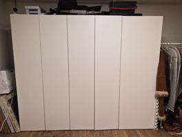 White 5 Door Wardrobe/Storage Unit - Great Condition Ikea