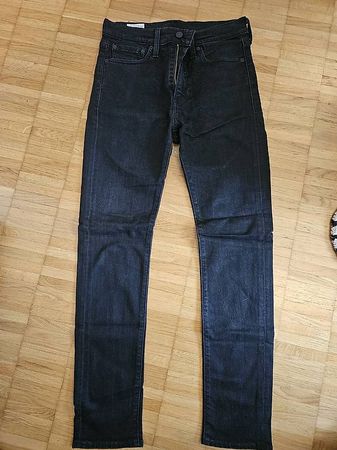 Levis schwarze 510 Jeans W31 L32