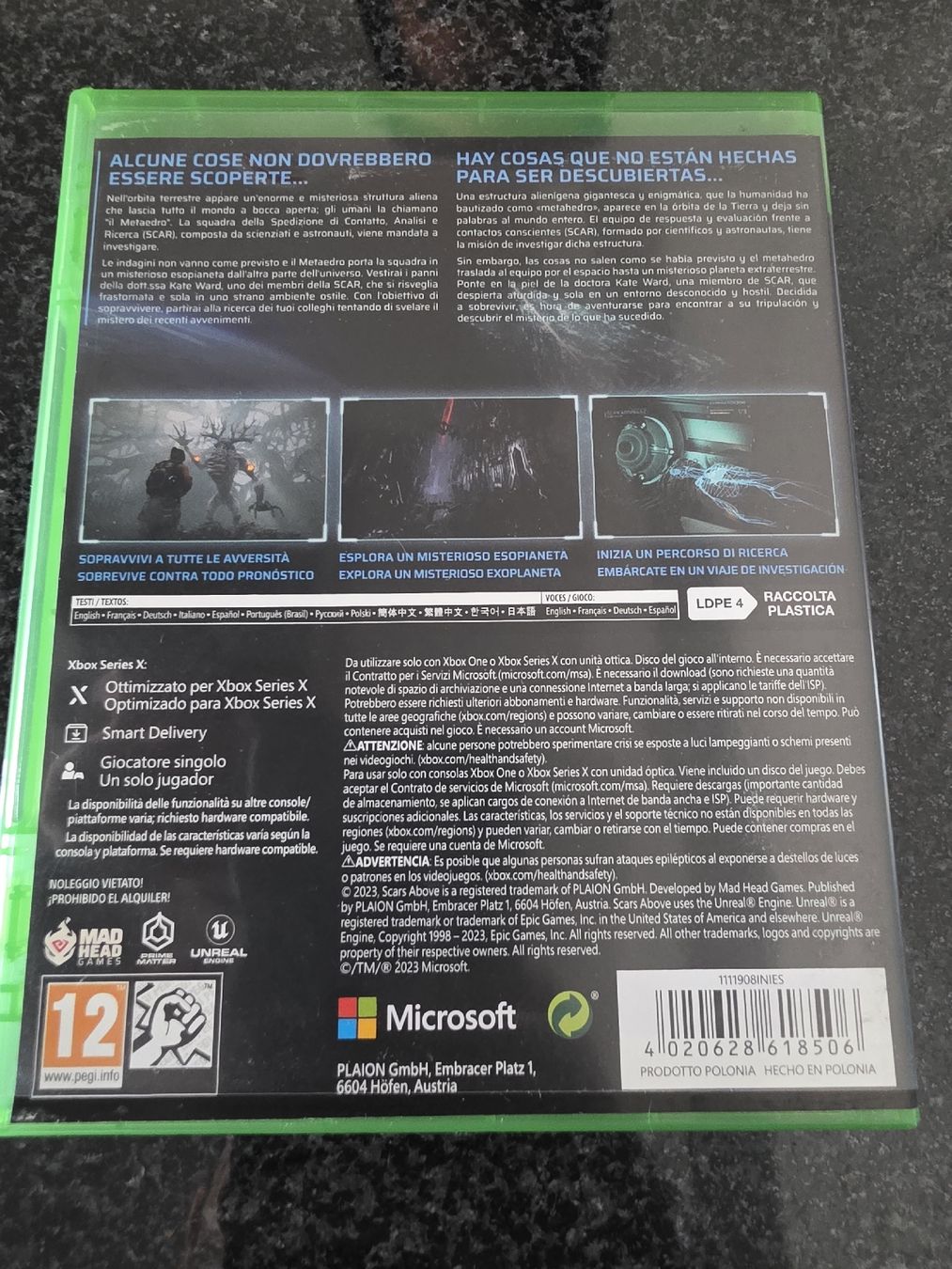Giochi: Scars Above Xbox Series  – Usato da Chavornay venduto da Crash37 1