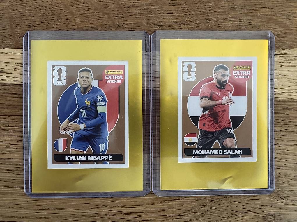 Carte collezionabili: Panini EXTRA Sticker Mbappe und Salah – Usato da Gümligen venduto da cap_8kkz 2
