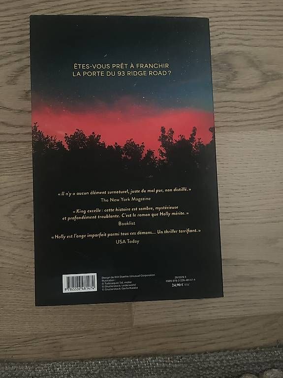 Livres: Holly  Stephen King – D'occasion à Chavannes-Renens par luc_52p8 1