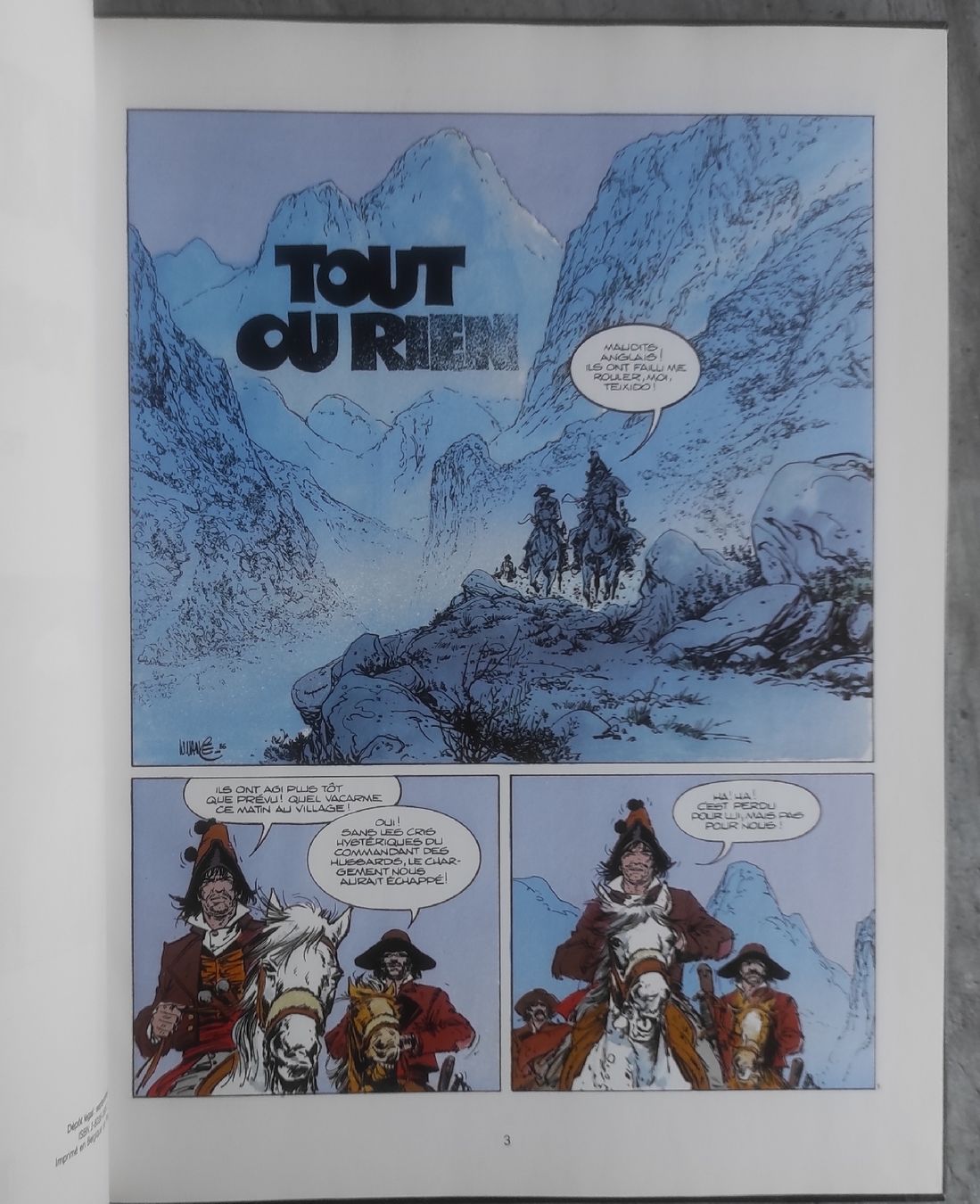 Fumetti: BRUCE J. HAWKER 5. Tout ou Rien – Usato da Biel/Bienne venduto da pijama 4