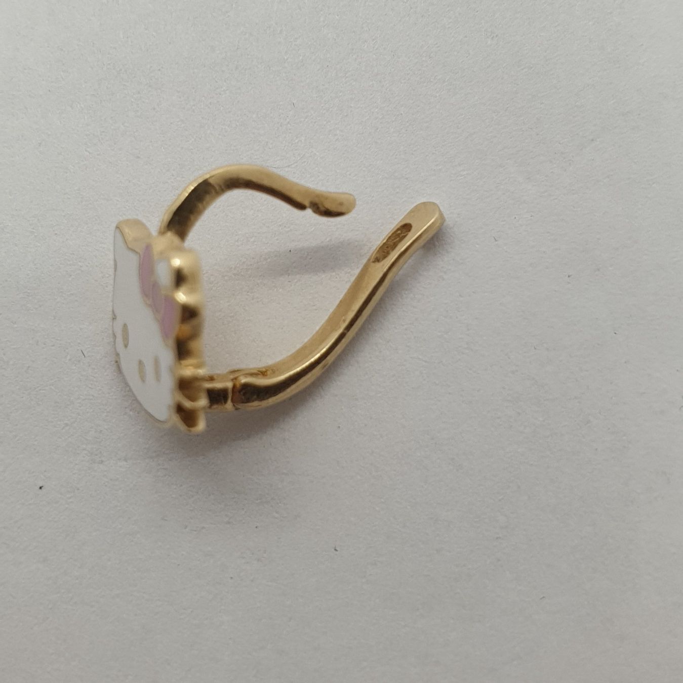 Orecchini pendenti & Orecchini a lobo: Echt 14K Gold - Hello Kitty Ohrringe – Usato da Luzern venduto da Luzern-Goldhaus 3
