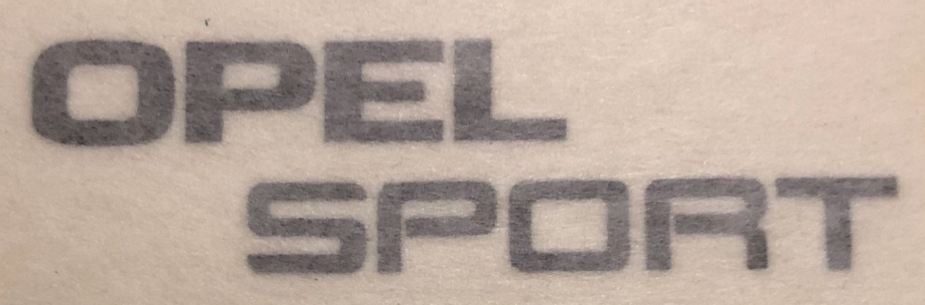 Aufkleber: Opel Sport Aufkleber Top Angebot – Neu (gemäss Beschreibung) aus Aarau von Foruschweiz