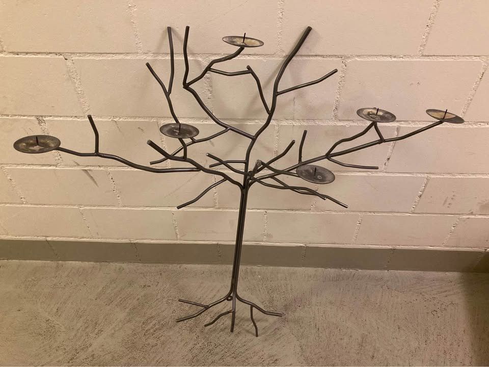 Bougeoirs: Baum Kerzenständer aus Metall – D'occasion à Rudolfstetten par Stellina1975 1
