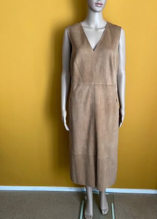 neues AKRIS Veloursleder Kleid | Neupreis USD 3990.- 🤎