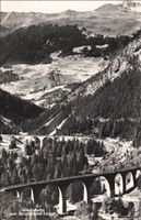 Bahn // Albula Viadukt Bergün Latsch