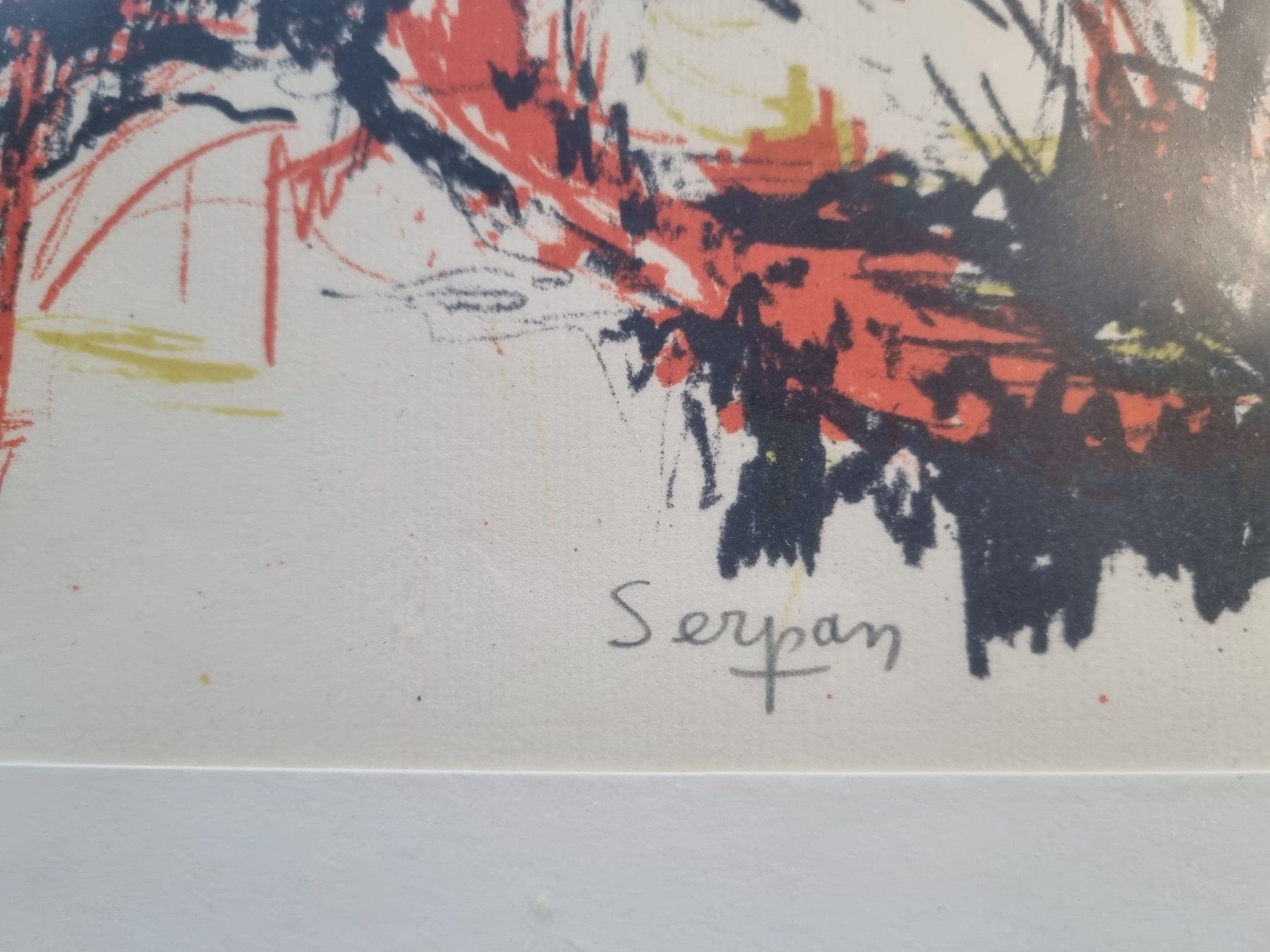 Grafiken & Lithographien: Serpan Original Lithographie, 89/170 Grafik Kunst – Neu und originalverpackt aus Trachslau von post35 1