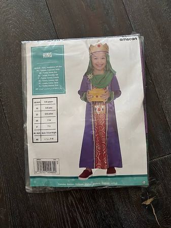 Déguisements Roi Mage Taille 5-6 ans